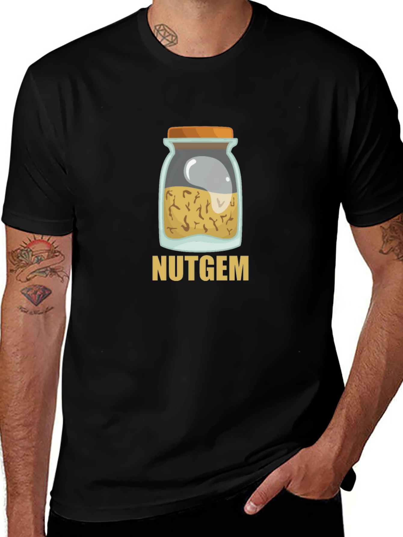 Nutgem T-Shirt: Humorous & Unique Graphic Tee