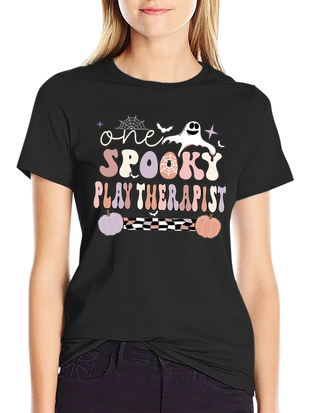 Spooky Play Therapist Graphic T-Shirt