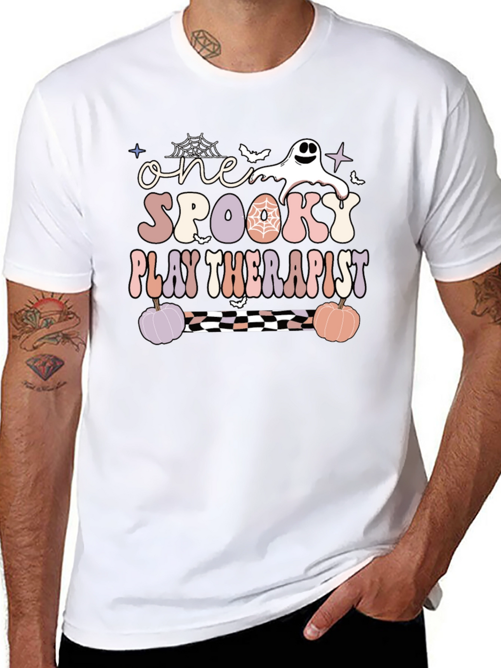 Spooky Play Therapist Graphic T-Shirt