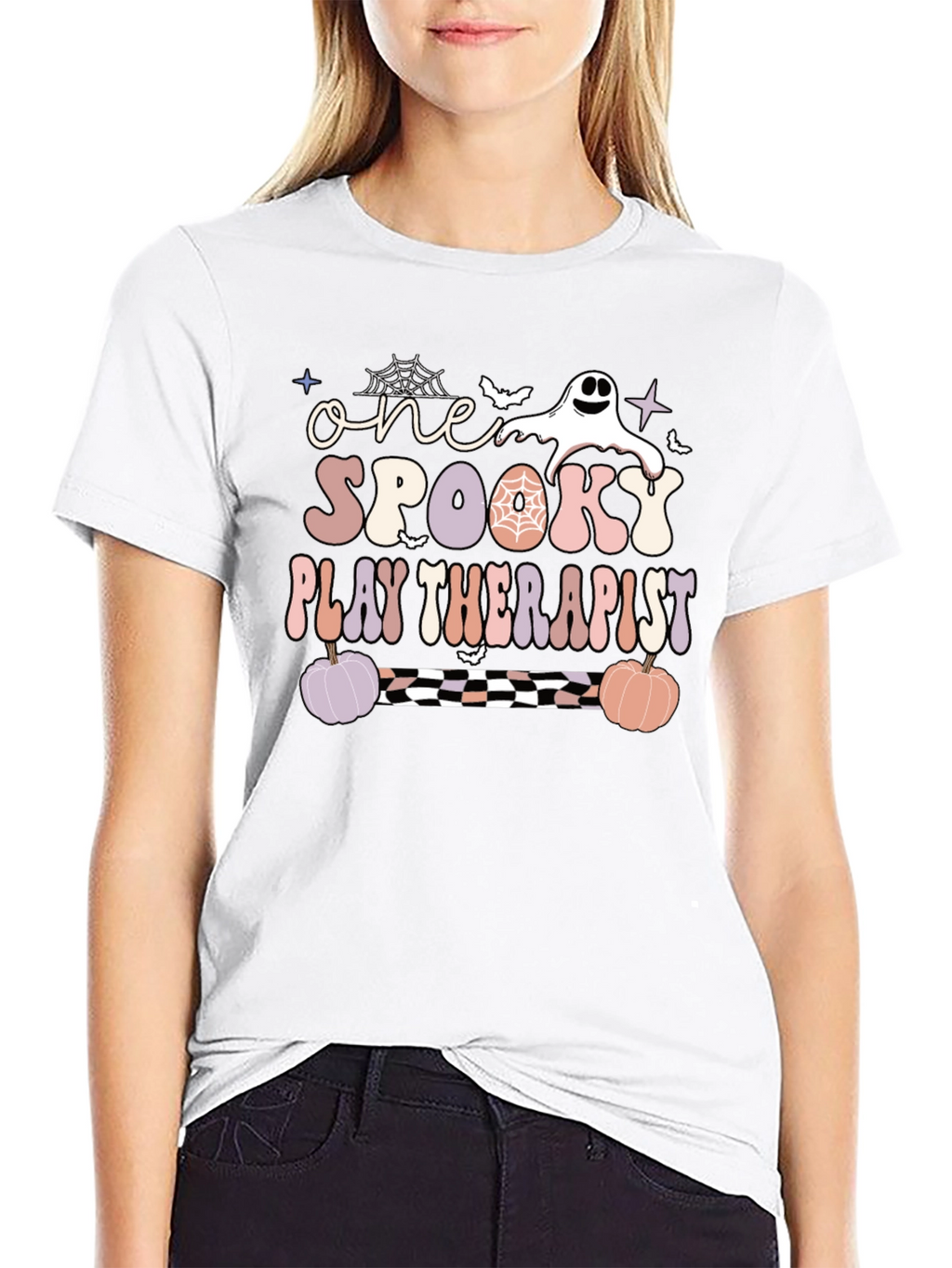 Spooky Play Therapist Graphic T-Shirt