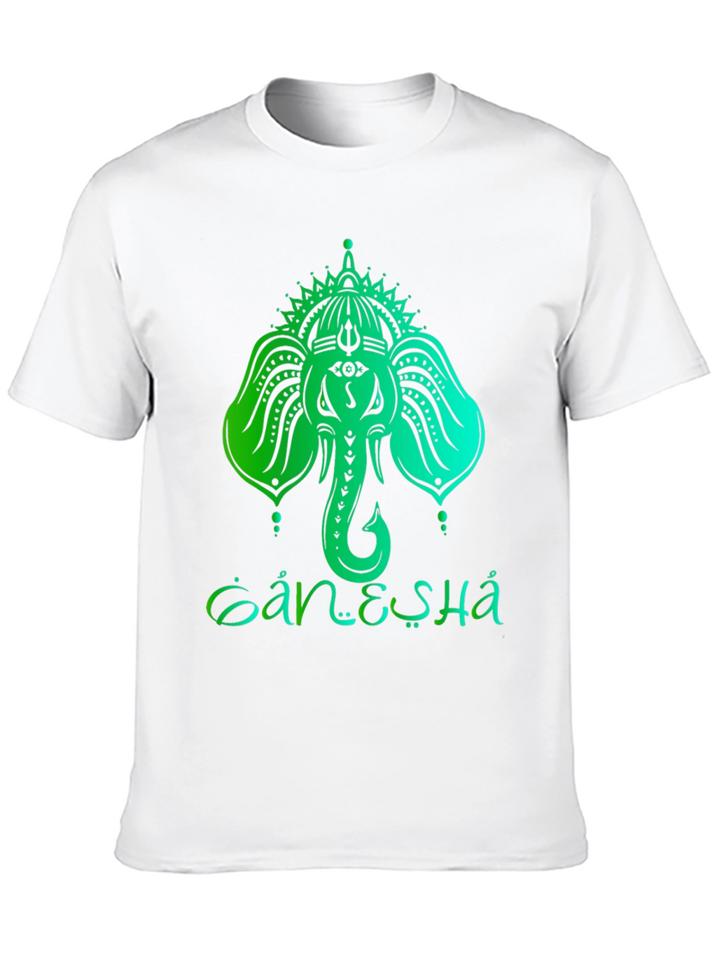 Ganesha Graphic T-Shirt - Spiritual Design
