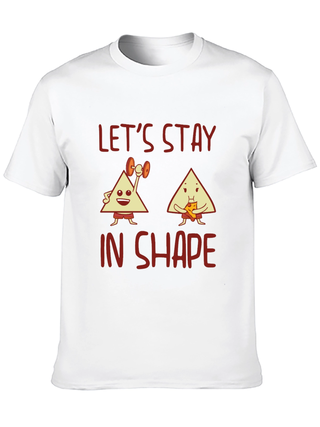 Lets Stay in Shape Graphic Tee