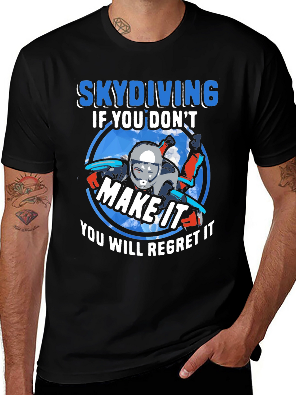Skydiving If You Dont Make It T-Shirt