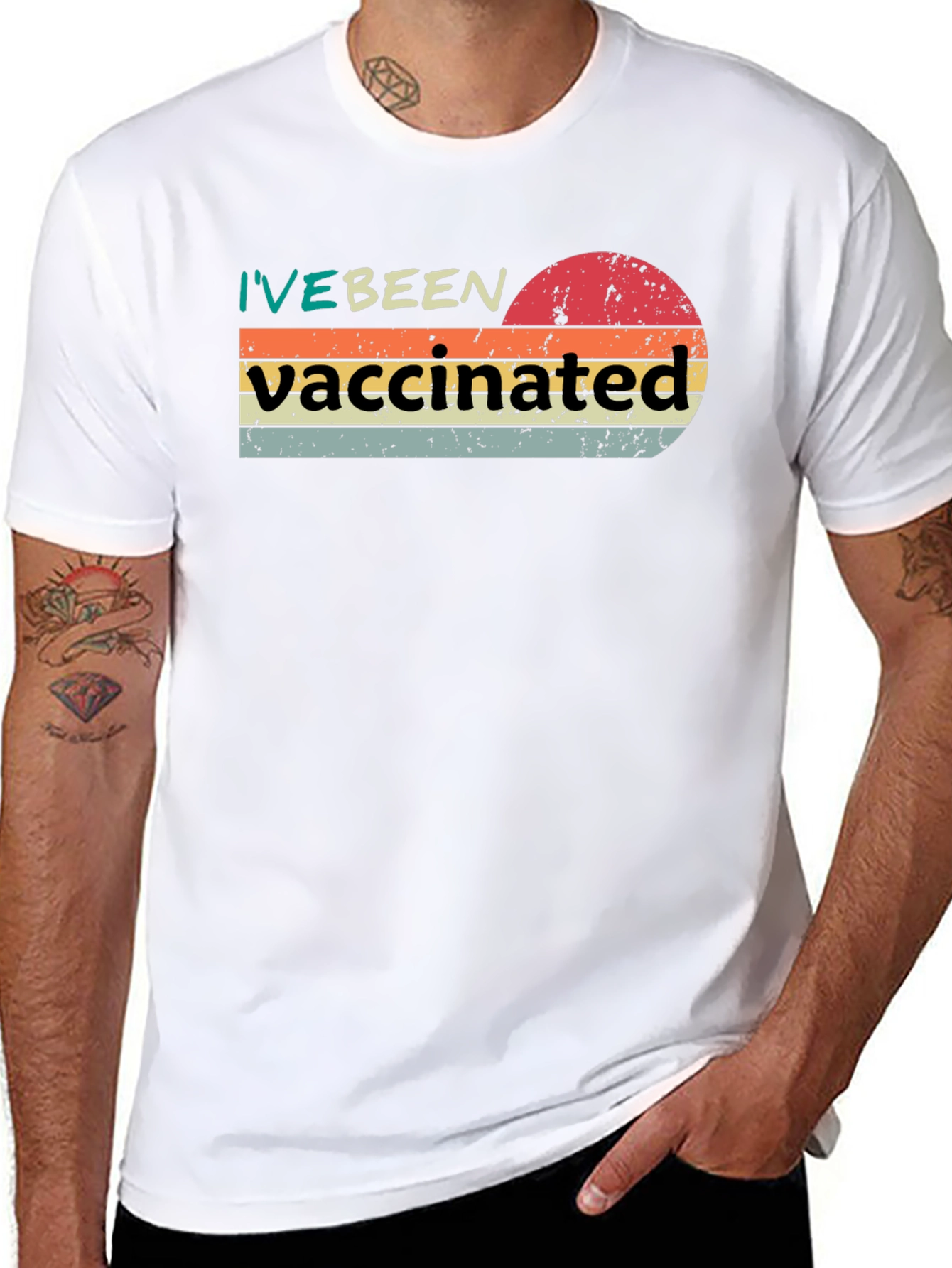 Ive Been Vaccinated Retro T-Shirt
