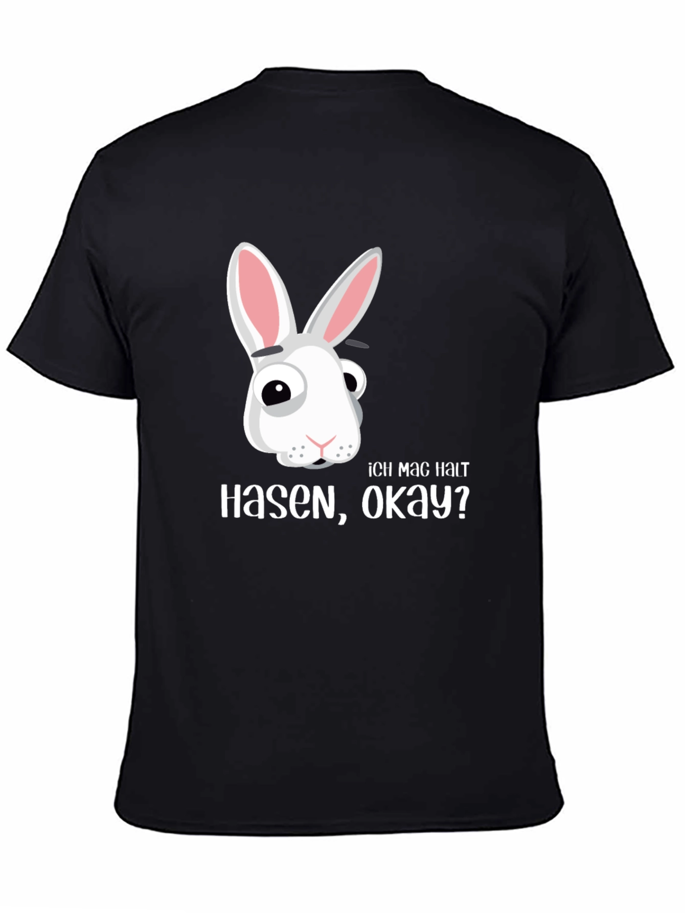Funny Rabbit T-Shirt - Ich Mag Hasen Okay?