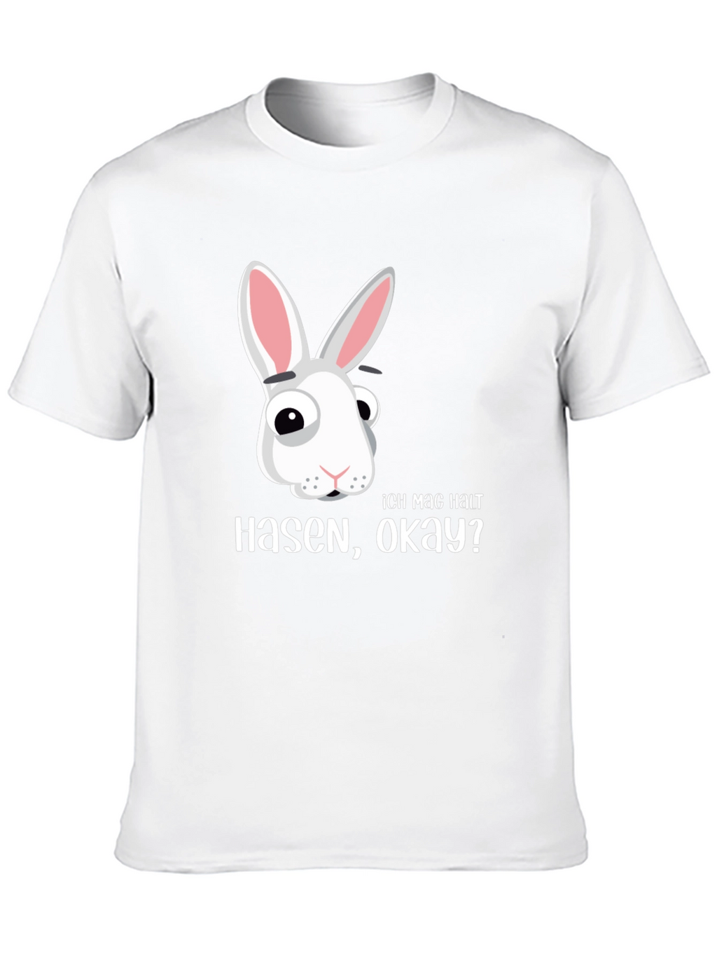 Funny Rabbit T-Shirt - Ich Mag Hasen Okay?