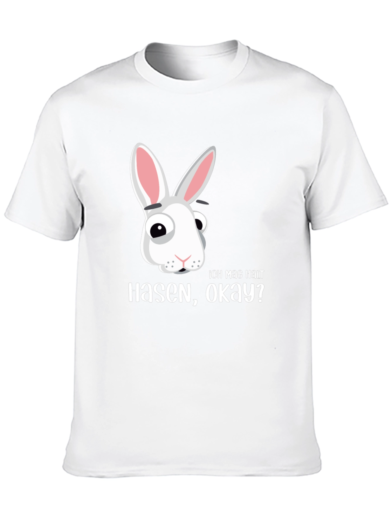 Funny Rabbit T-Shirt - Ich Mag Hasen Okay?