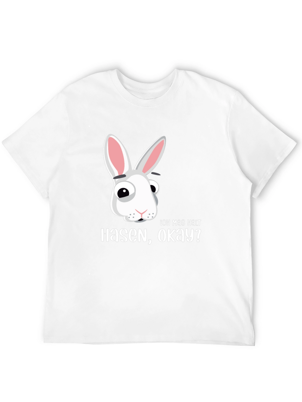 Funny Rabbit T-Shirt - Ich Mag Hasen Okay?