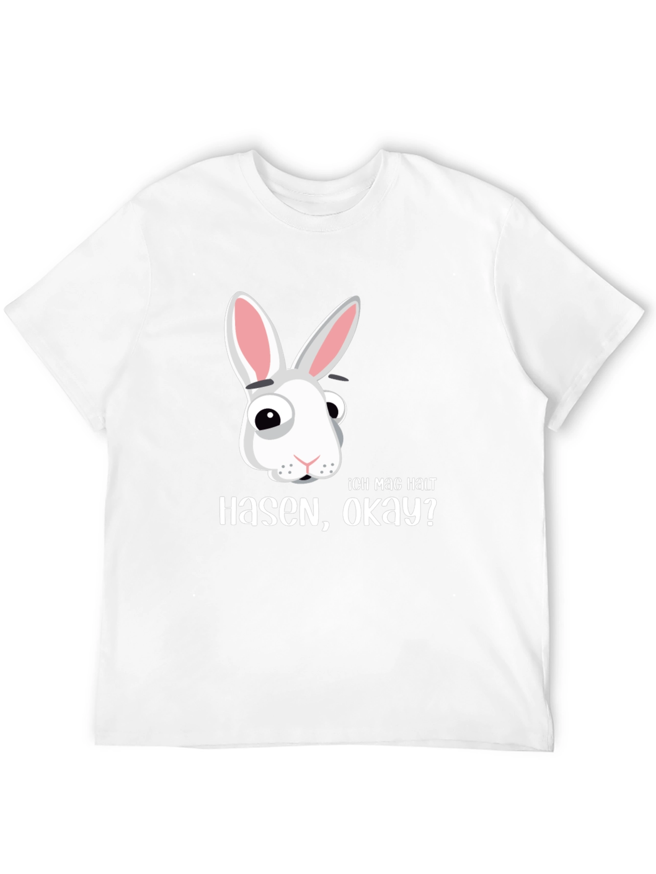 Funny Rabbit T-Shirt - Ich Mag Hasen Okay?