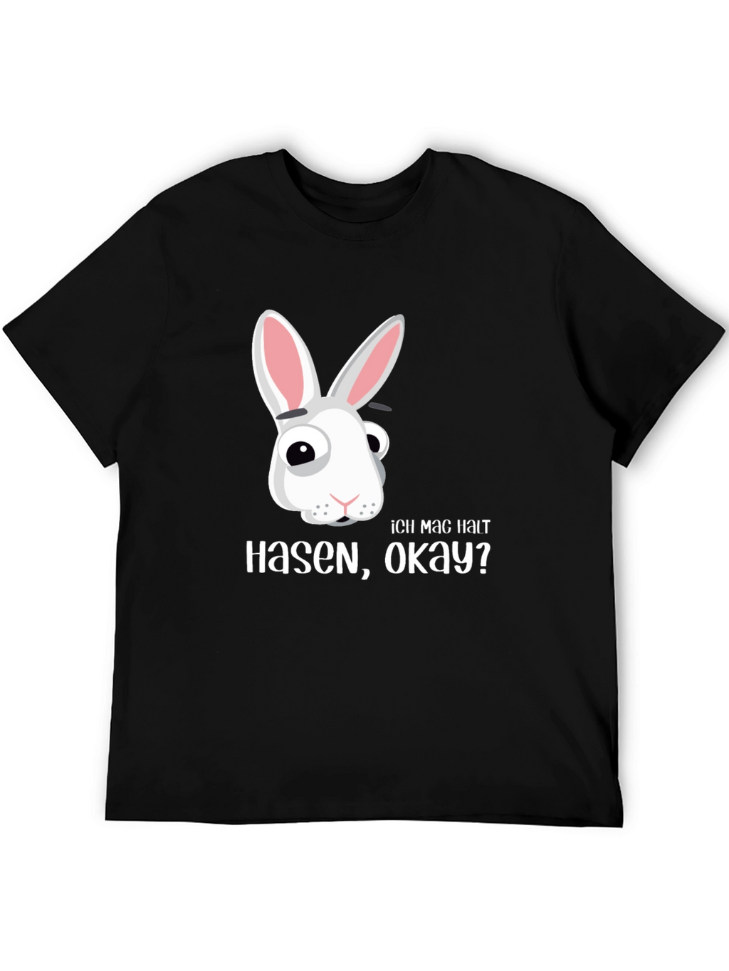 Funny Rabbit T-Shirt - Ich Mag Hasen Okay?