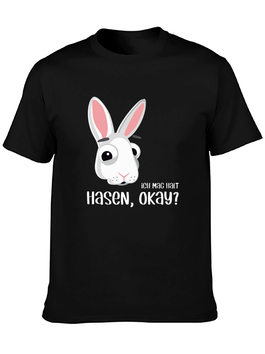 Funny Rabbit T-Shirt - Ich Mag Hasen Okay?