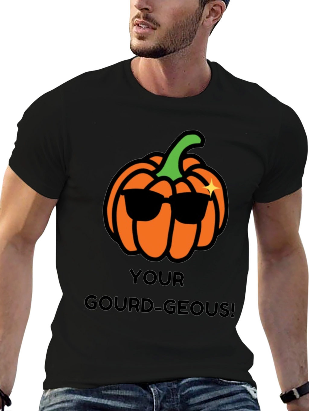 Your Gourd-Geous Halloween T-Shirt