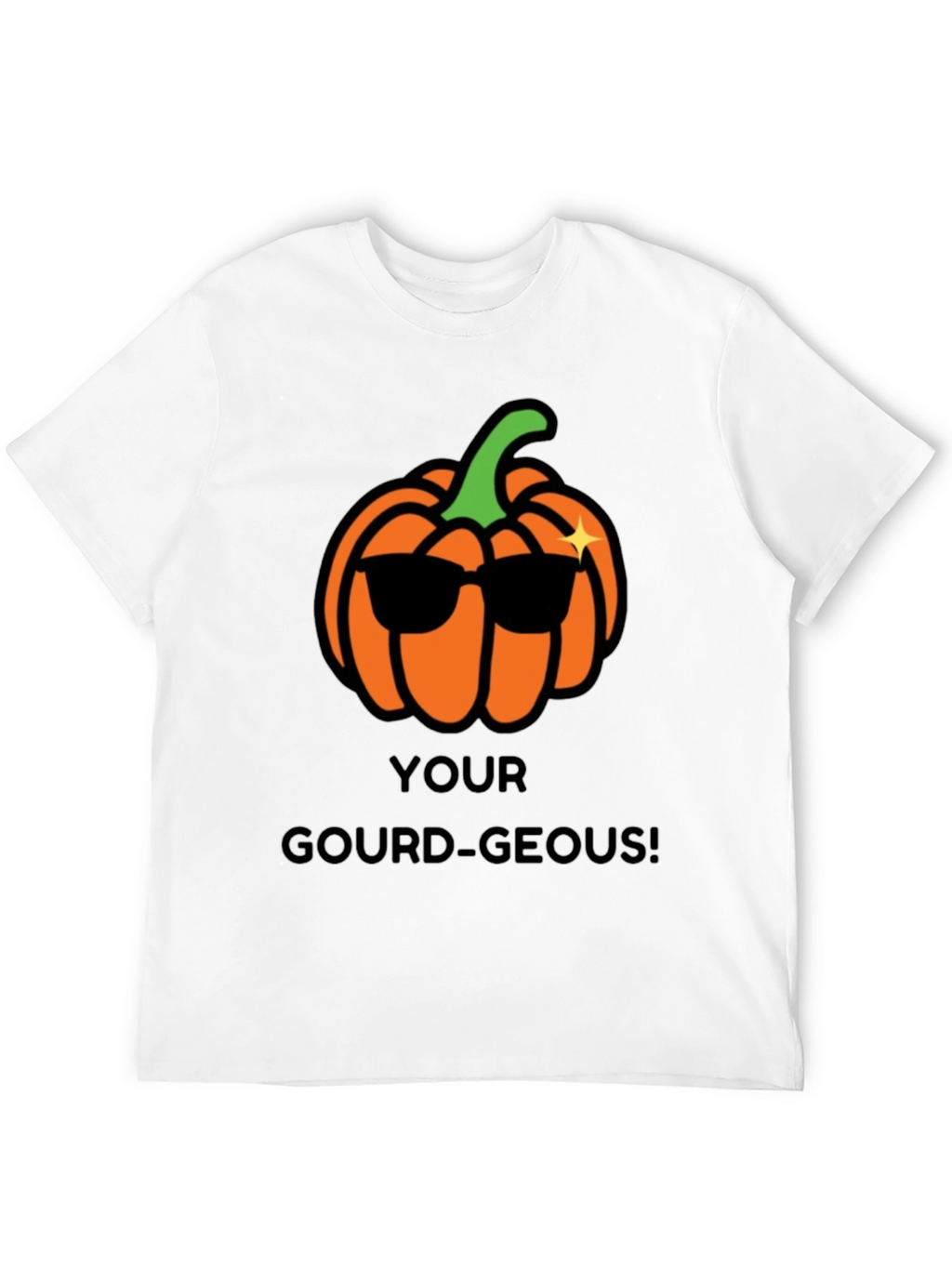 Your Gourd-Geous Halloween T-Shirt