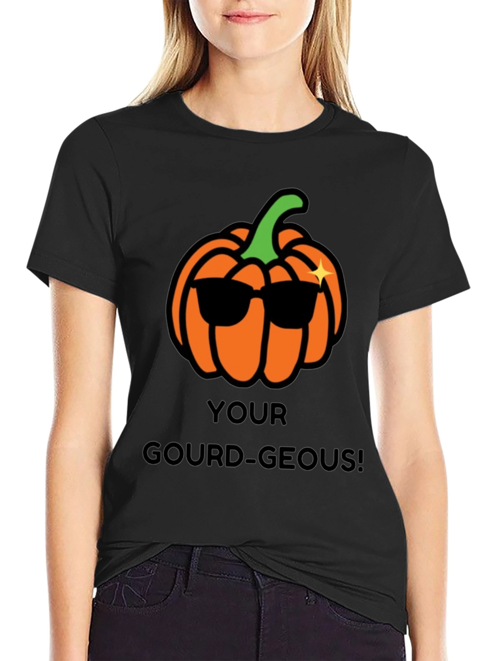 Your Gourd-Geous Halloween T-Shirt