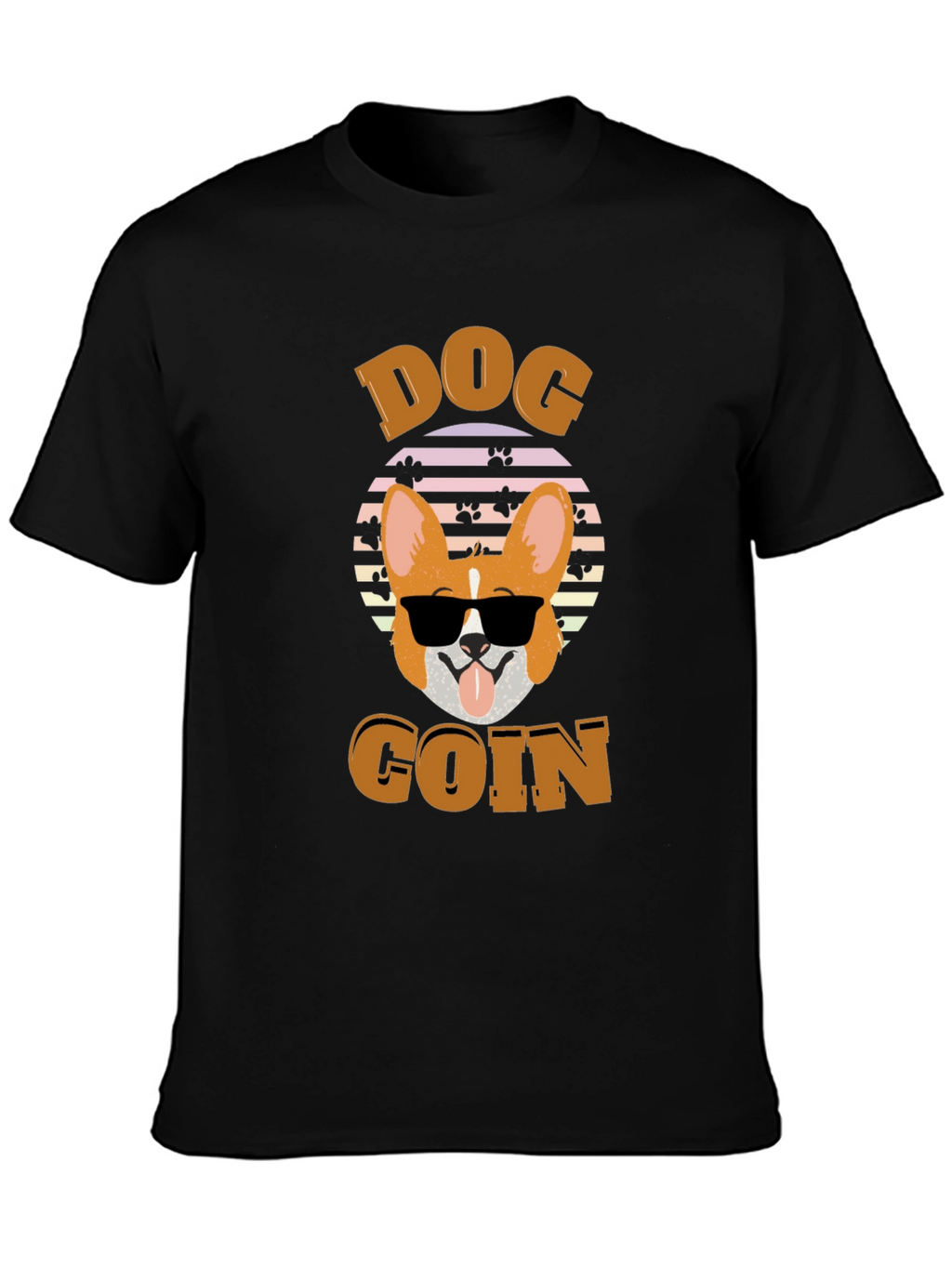 Dog Coin Graphic T-Shirt - Funny Crypto Tee
