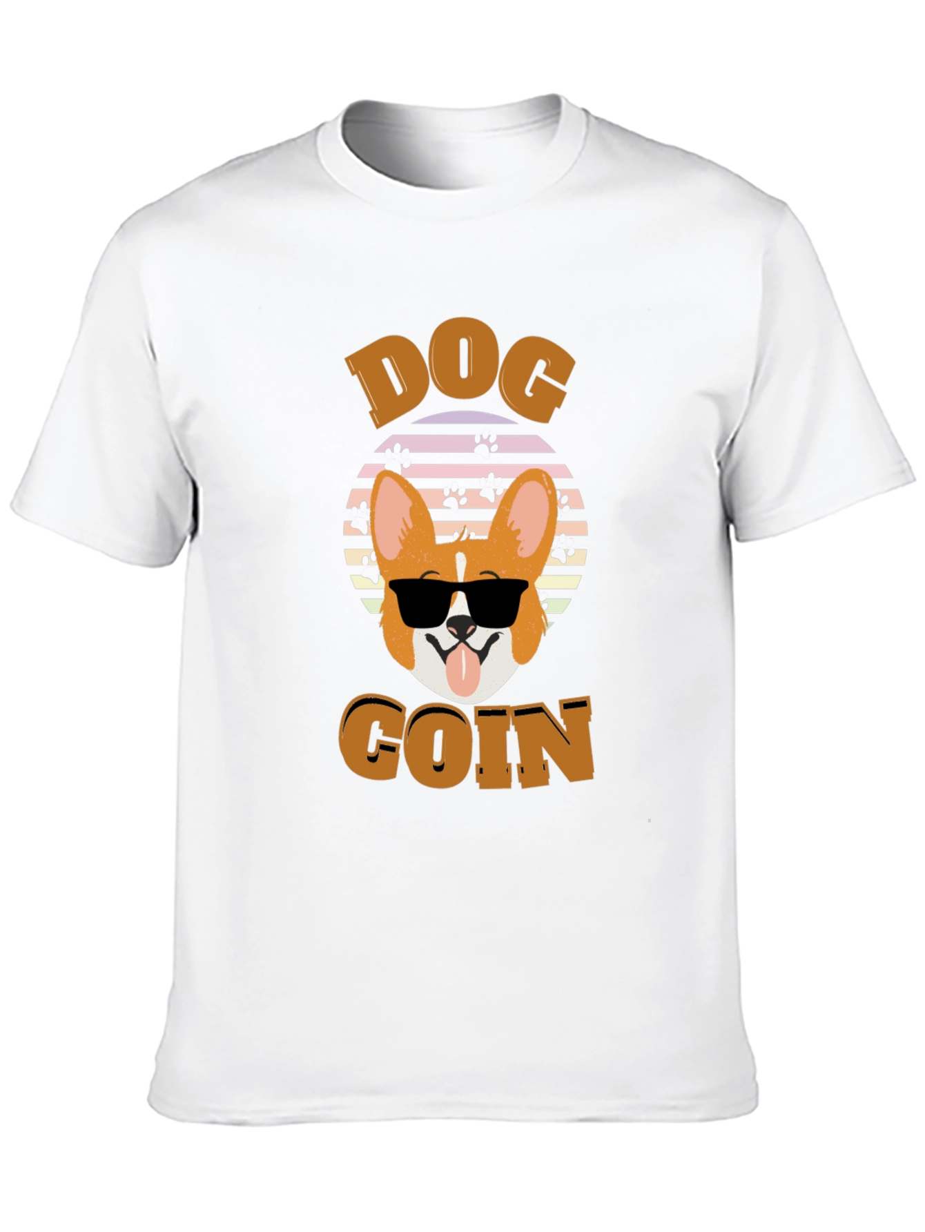 Dog Coin Graphic T-Shirt - Funny Crypto Tee