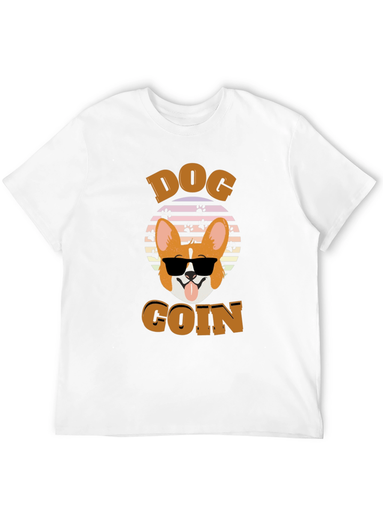 Dog Coin Graphic T-Shirt - Funny Crypto Tee