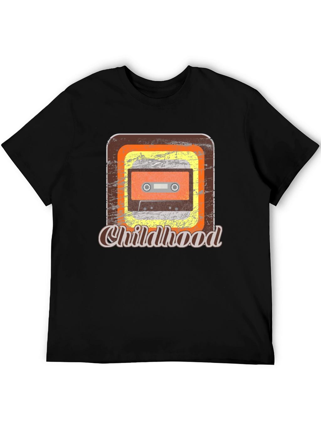 Retro Childhood Cassette Tape Graphic Tee