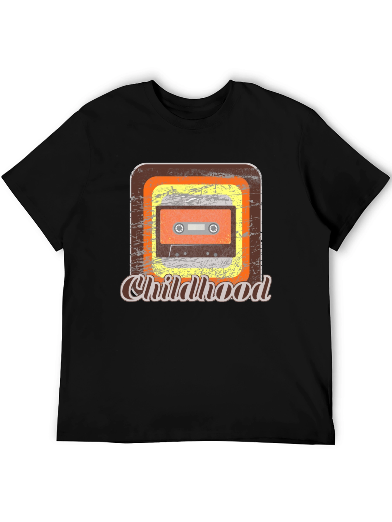 Retro Childhood Cassette Tape Graphic Tee