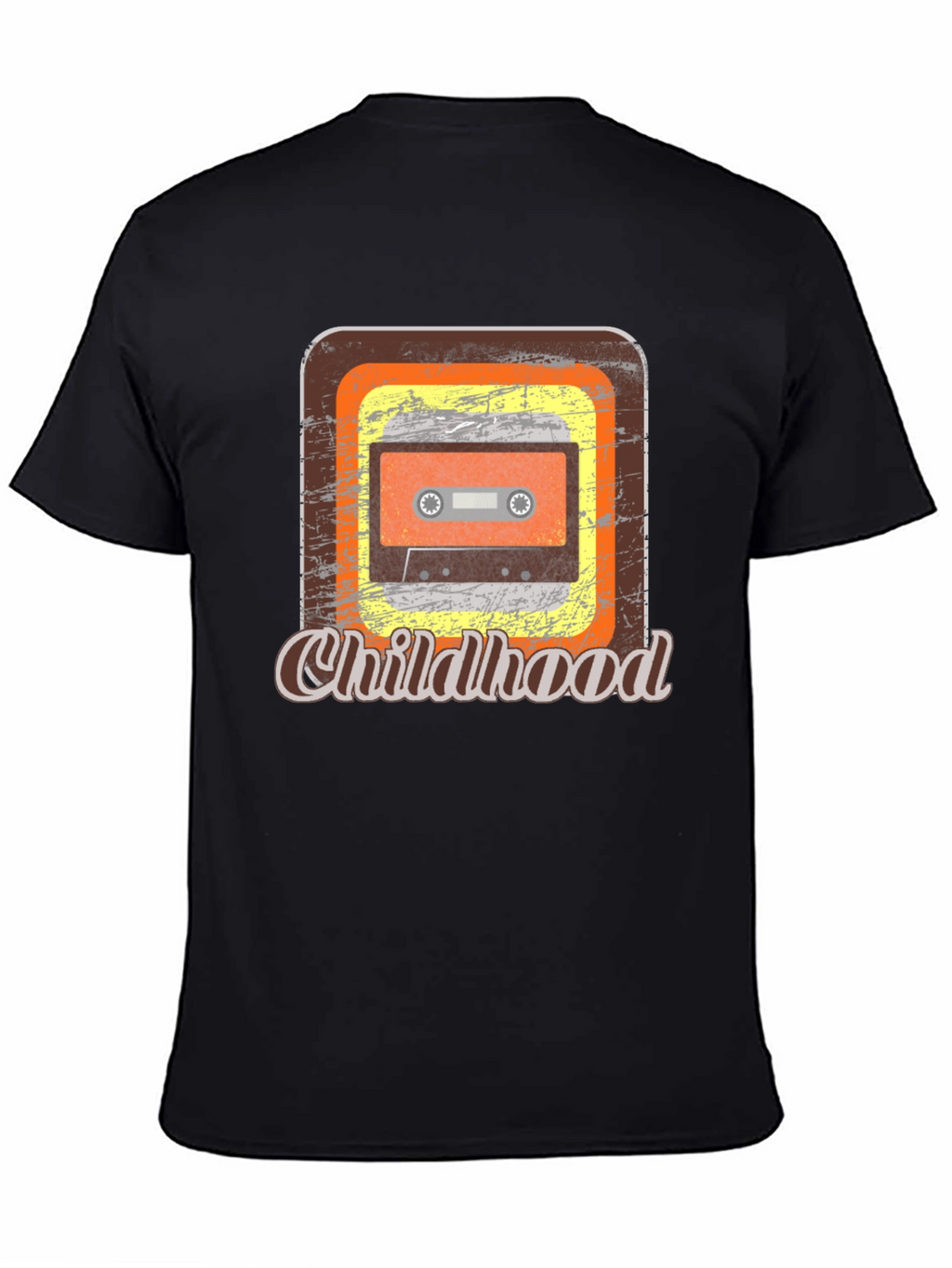 Retro Childhood Cassette Tape Graphic Tee