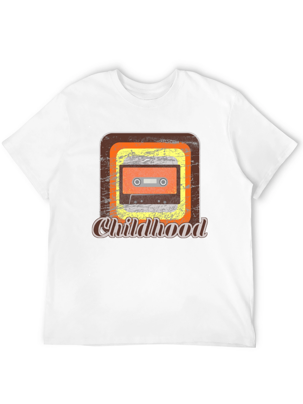 Retro Childhood Cassette Tape Graphic Tee