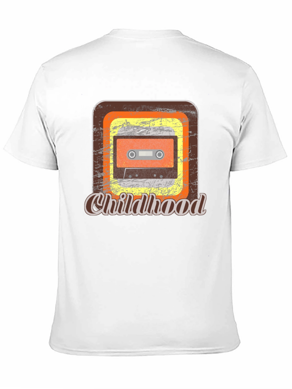 Retro Childhood Cassette Tape Graphic Tee