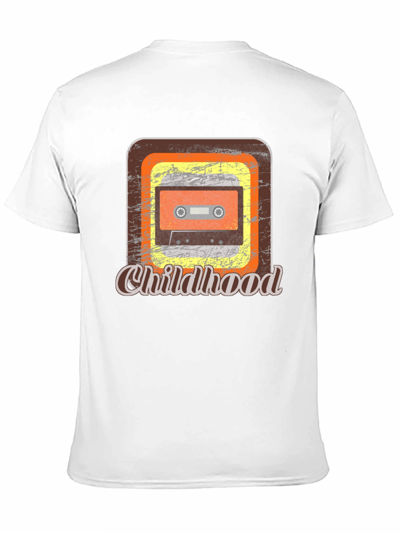 Retro Childhood Cassette Tape Graphic Tee
