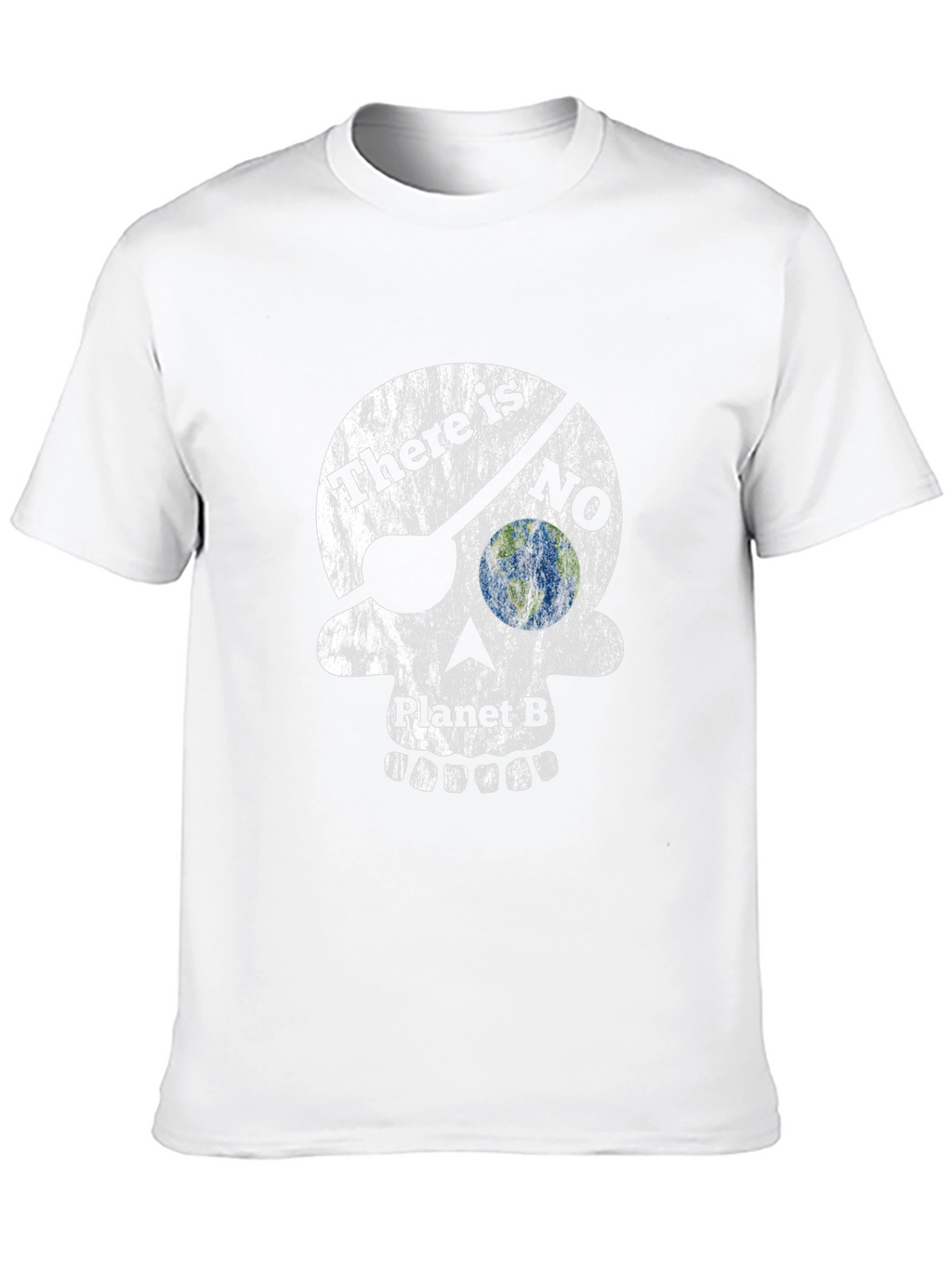 Eco Skull T-Shirt: There Is No Planet B