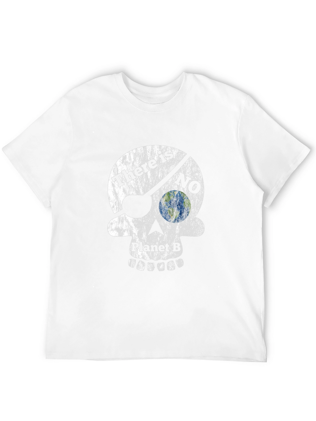 Eco Skull T-Shirt: There Is No Planet B