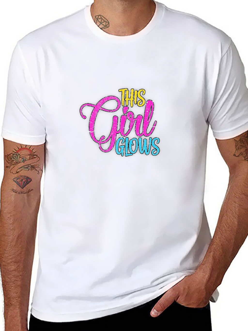 This Girl Glows Graphic T-Shirt