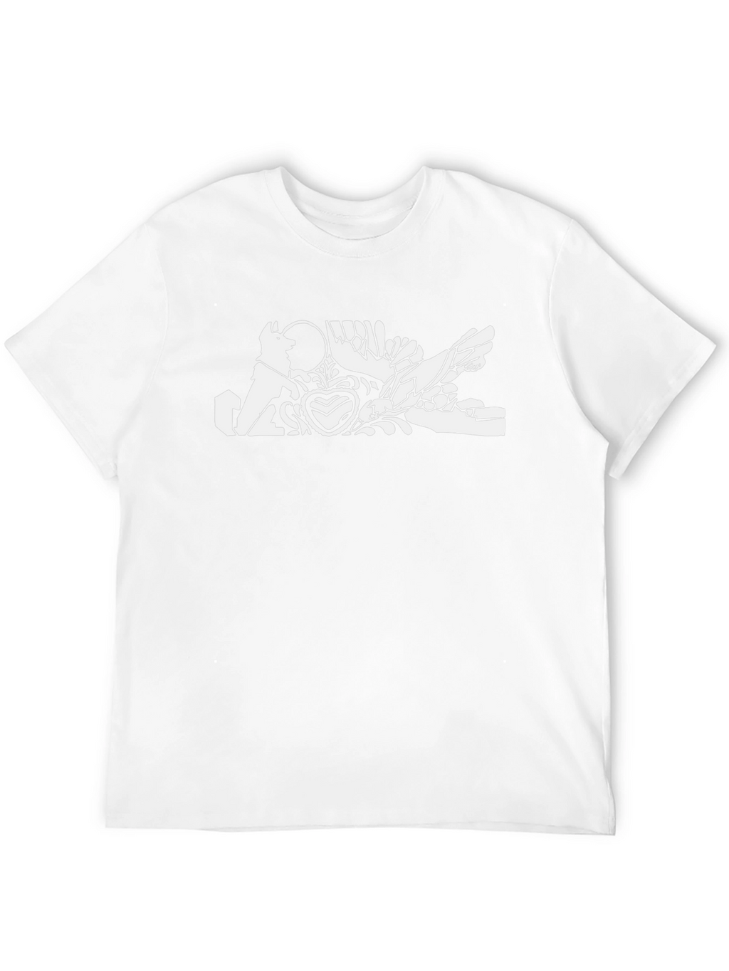 Unique Graphic Print T-Shirt
