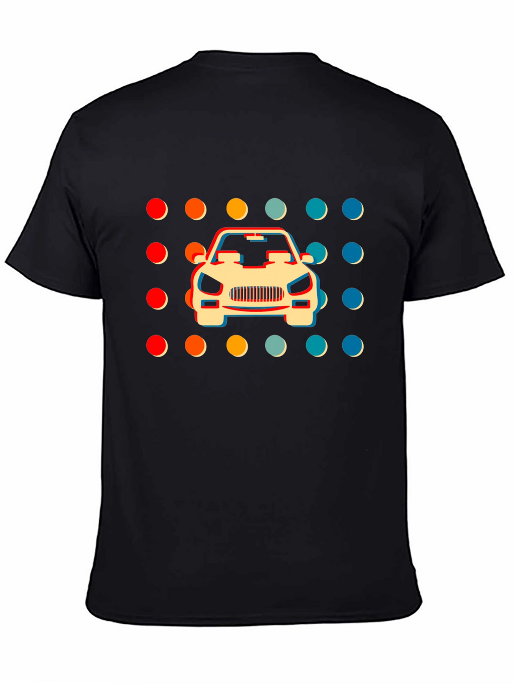 Retro Car Graphic T-Shirt