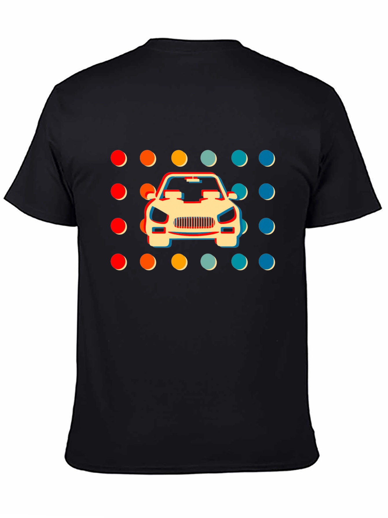 Retro Car Graphic T-Shirt