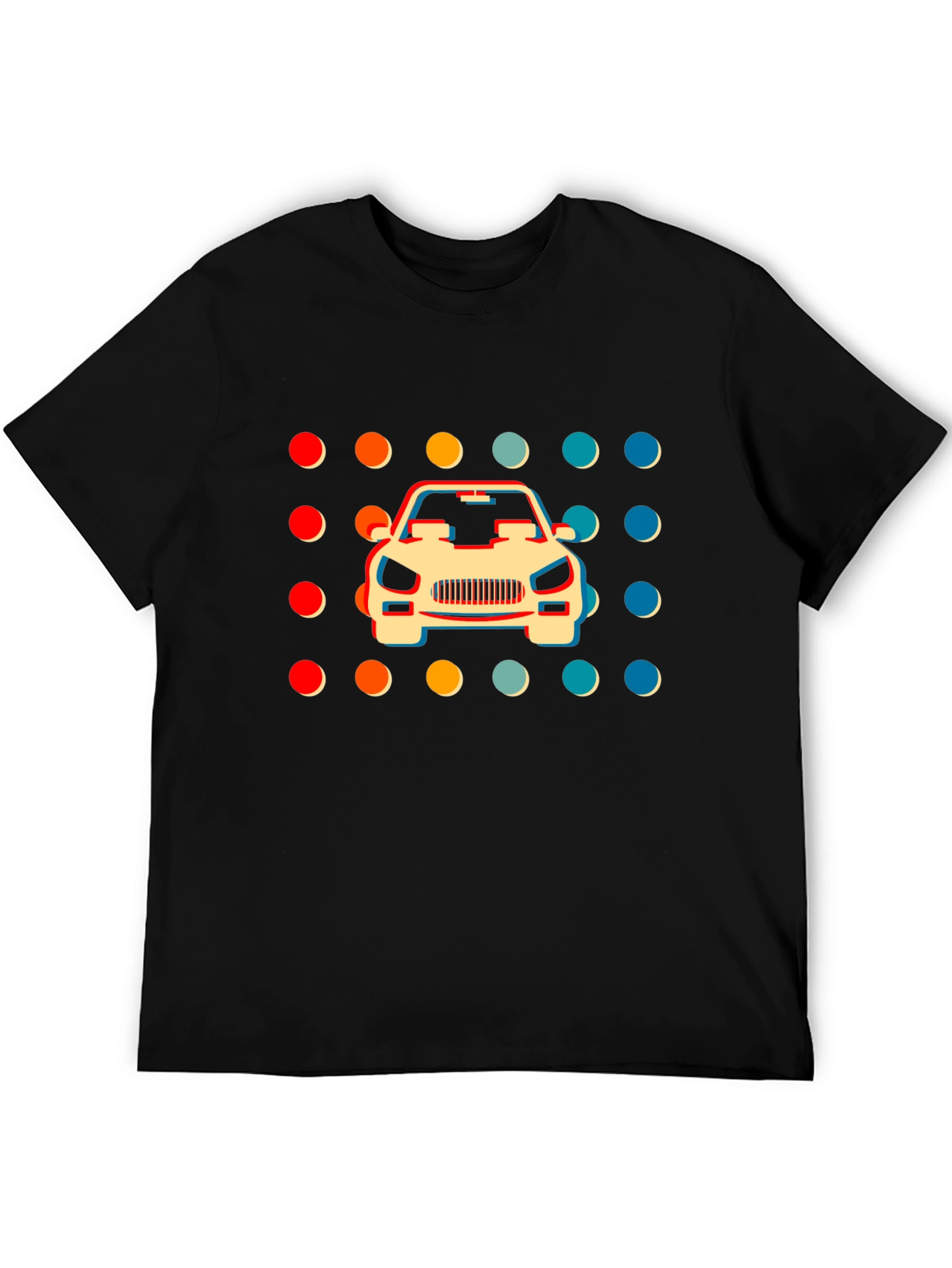 Retro Car Graphic T-Shirt
