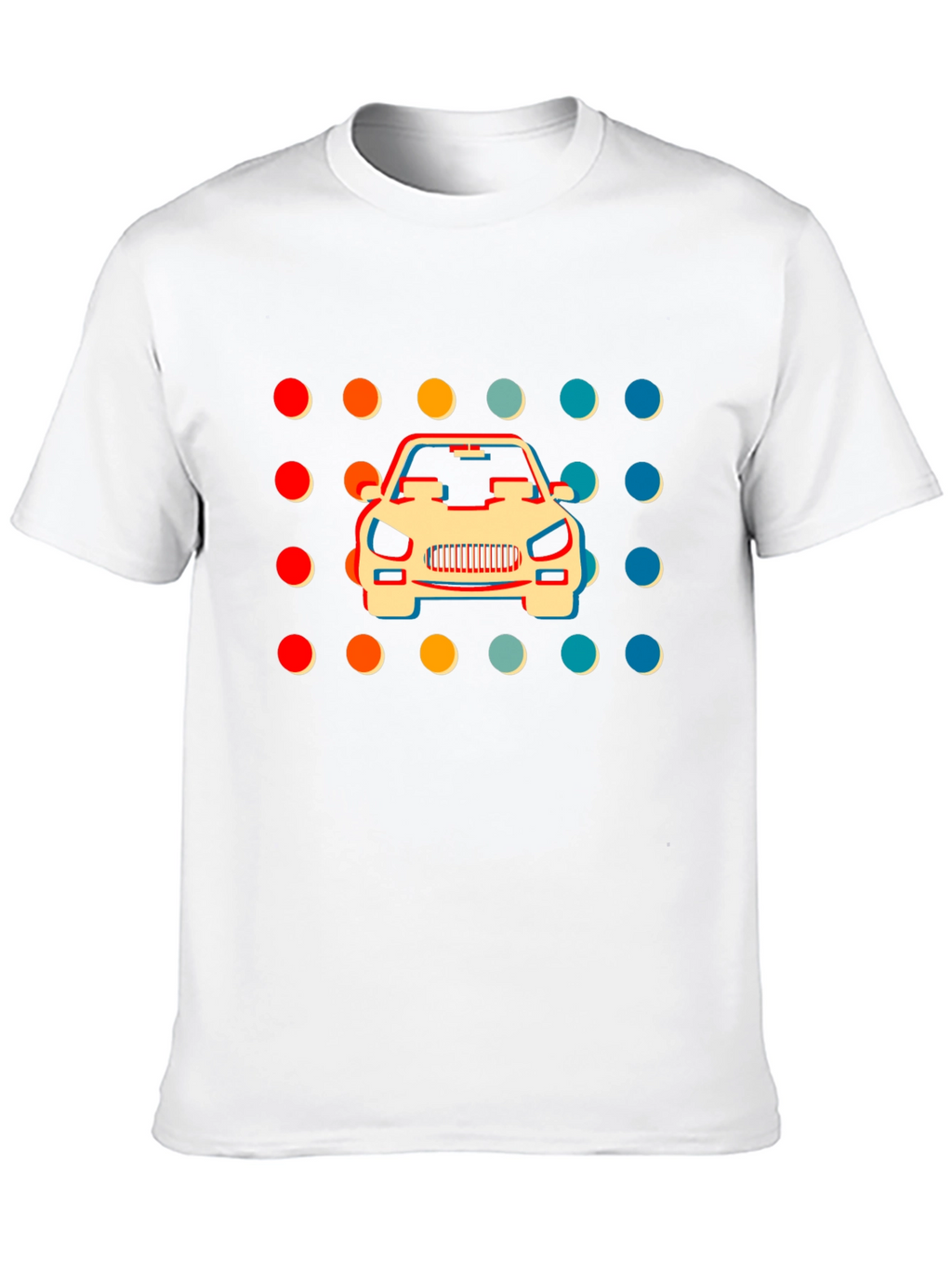 Retro Car Graphic T-Shirt
