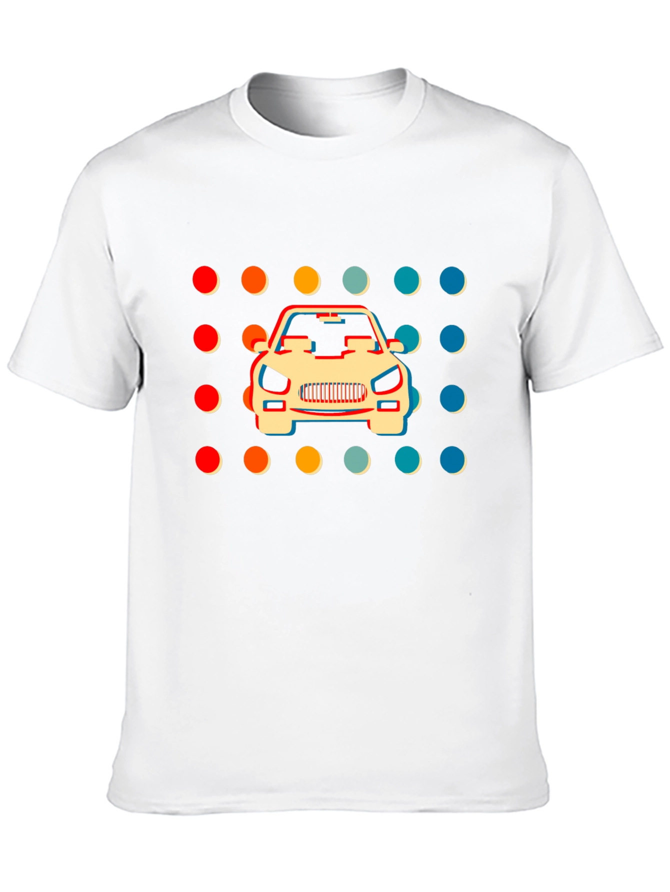 Retro Car Graphic T-Shirt