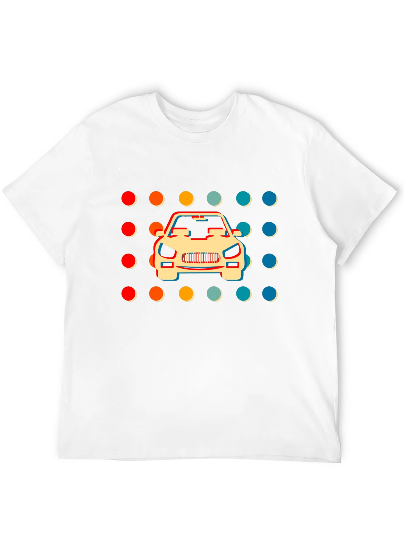 Retro Car Graphic T-Shirt