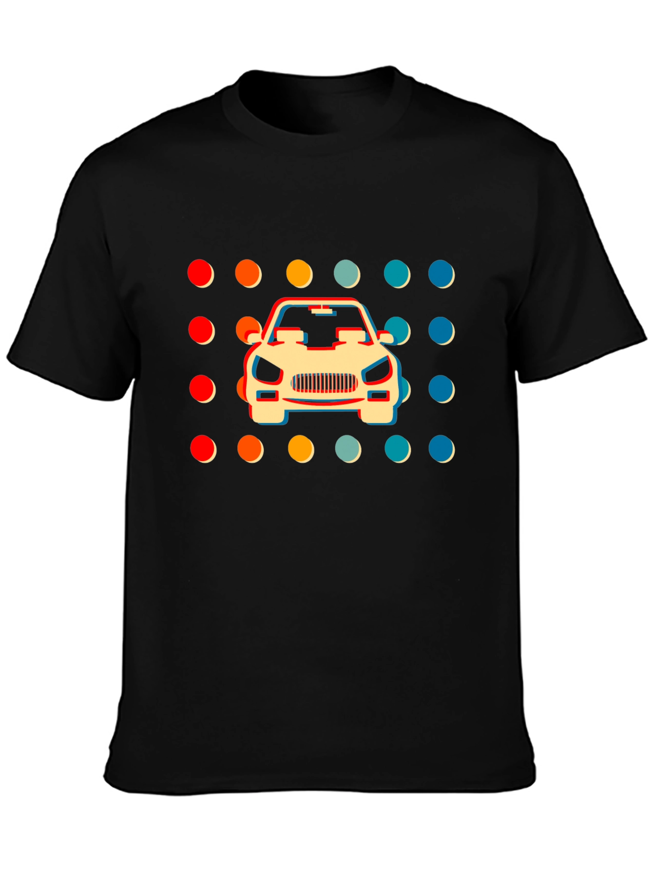 Retro Car Graphic T-Shirt