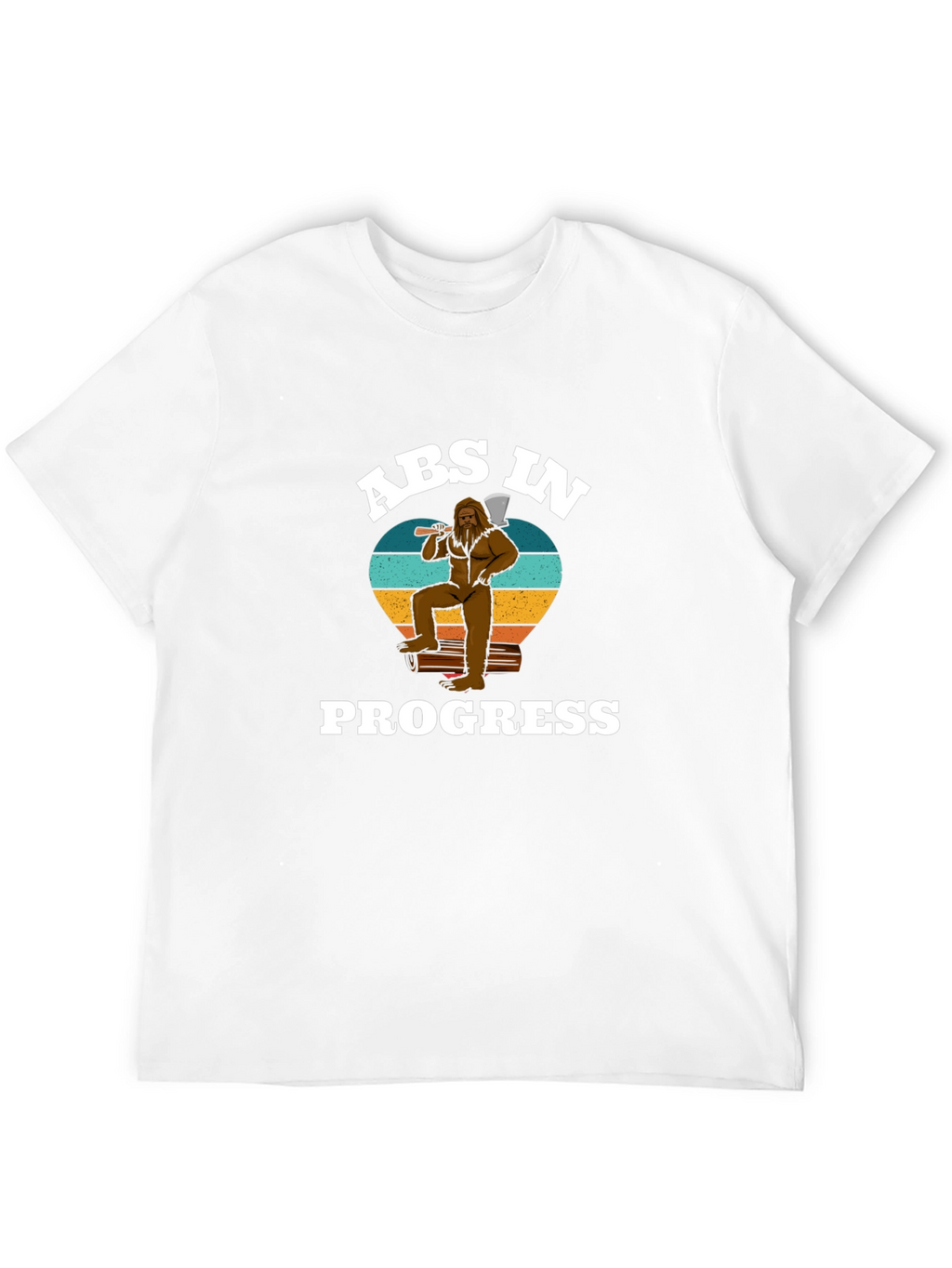 Abs in Progress Bigfoot Graphic Tee
