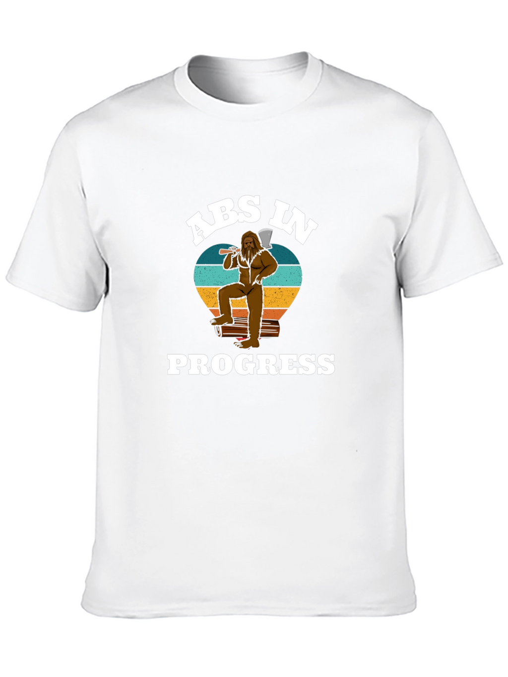 Abs in Progress Bigfoot Graphic Tee