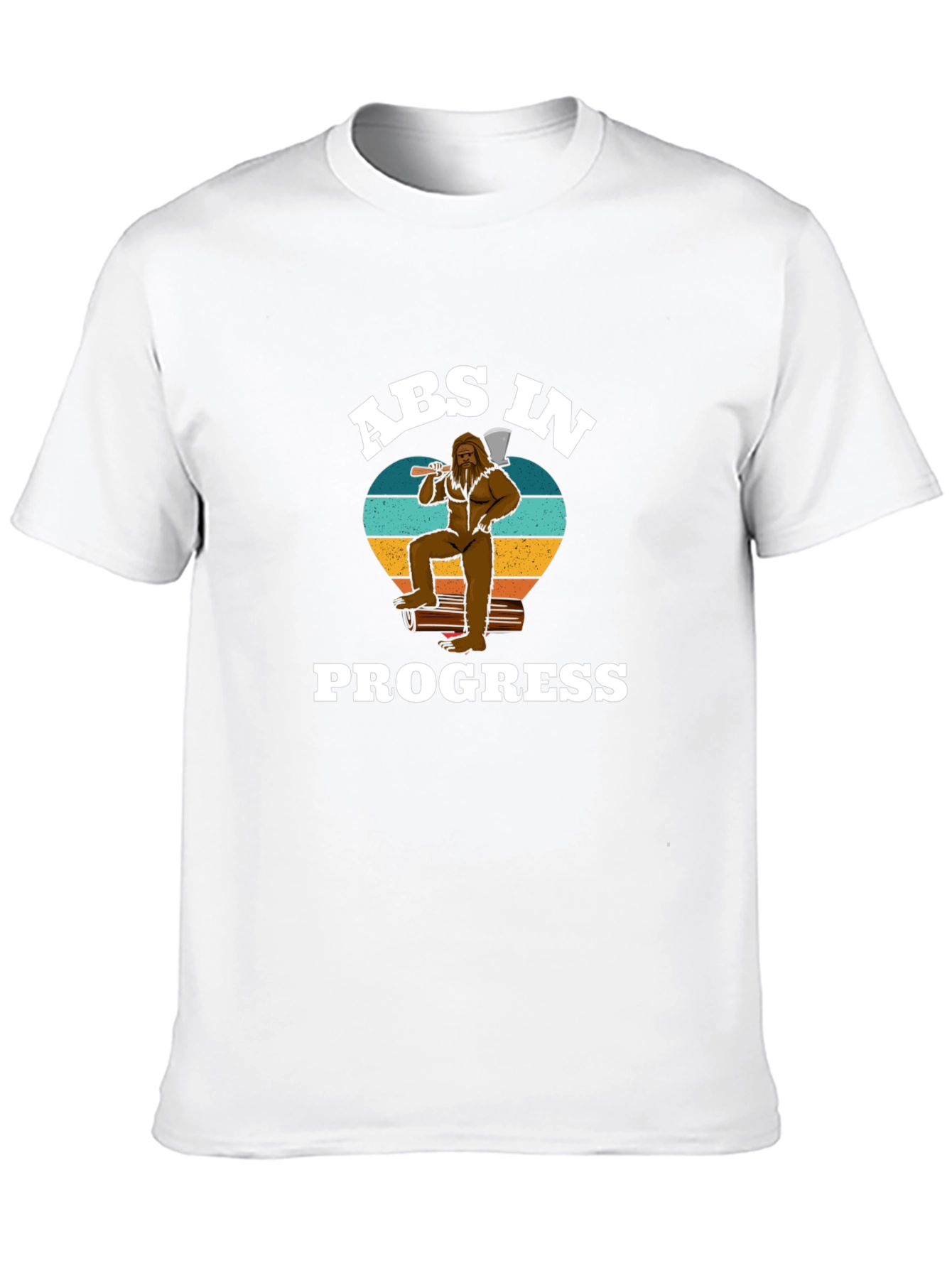 Abs in Progress Bigfoot Graphic Tee