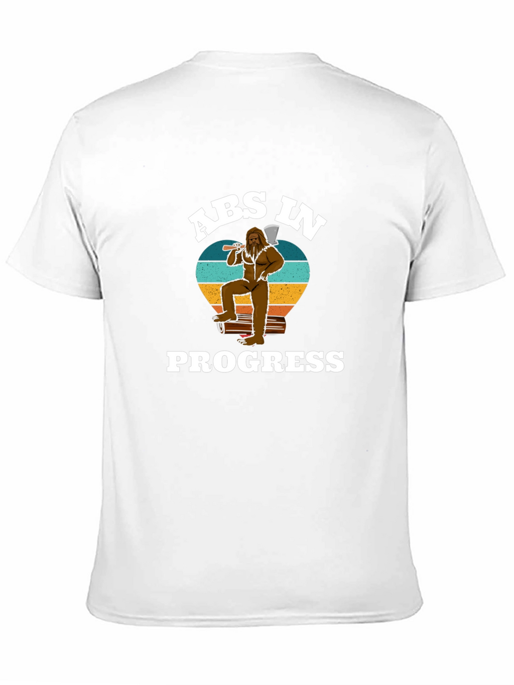 Abs in Progress Bigfoot Graphic Tee