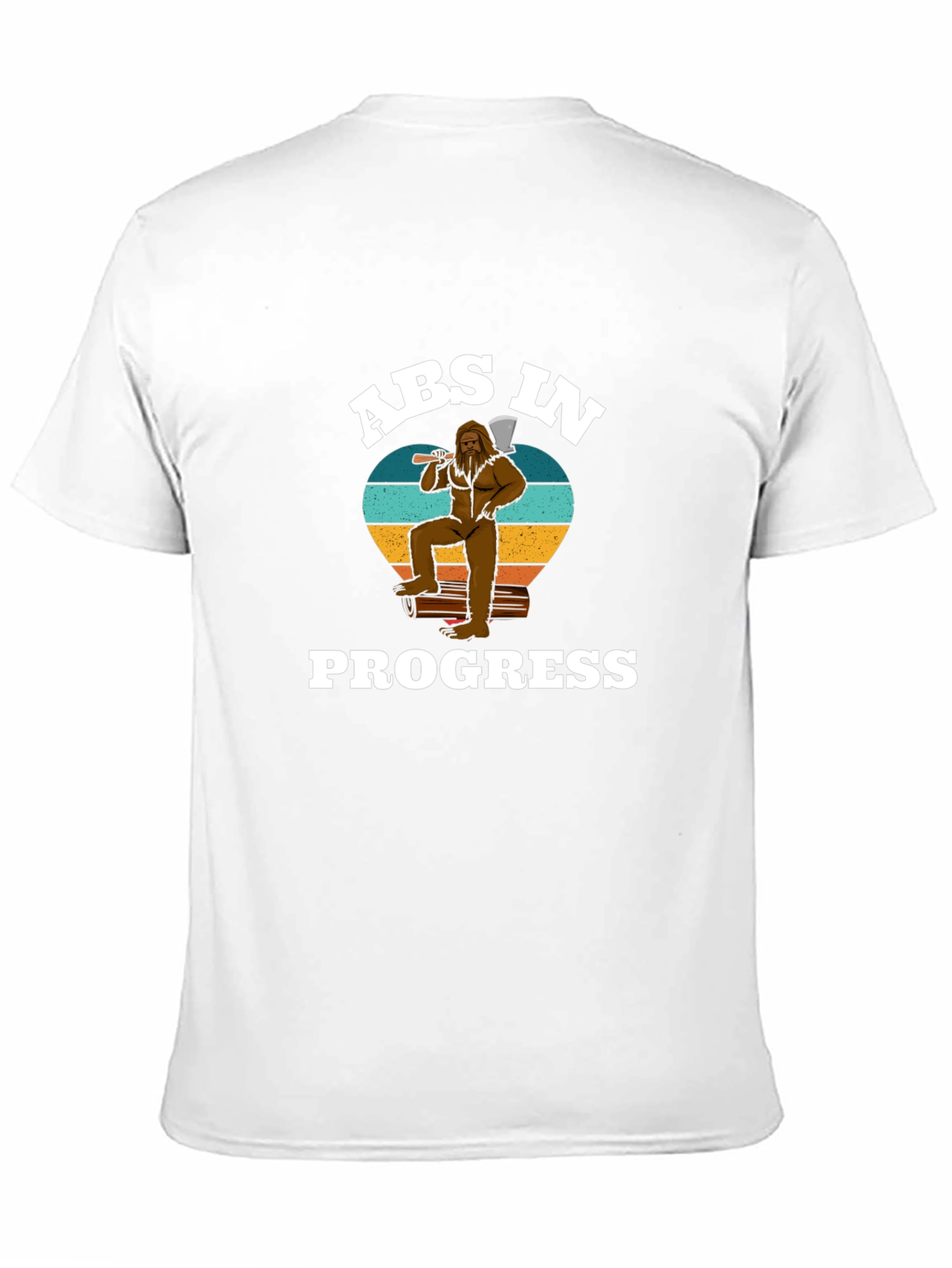 Abs in Progress Bigfoot Graphic Tee