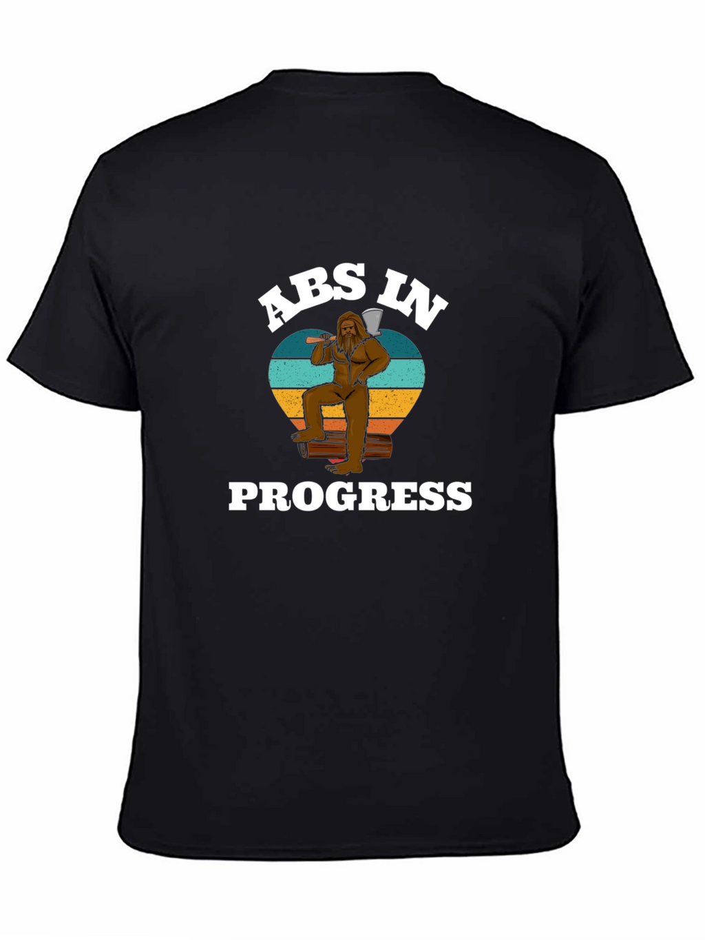 Abs in Progress Bigfoot Graphic Tee