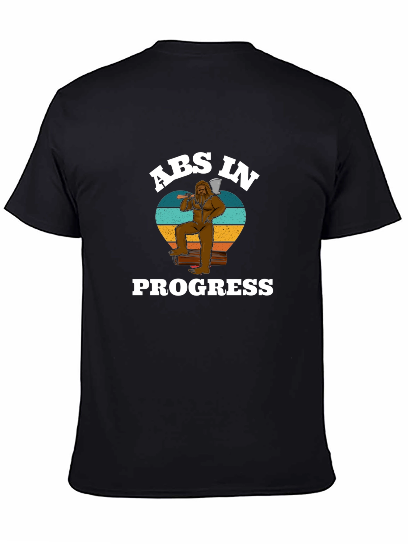 Abs in Progress Bigfoot Graphic Tee