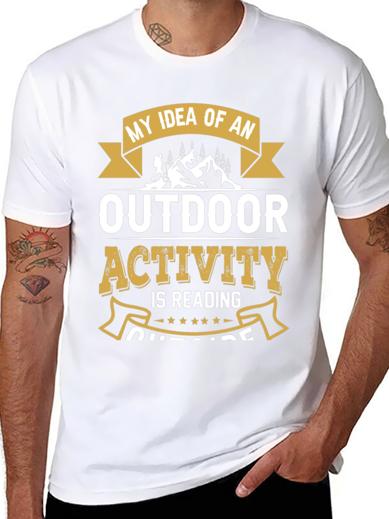 Outdoor Activity Reading T-Shirt