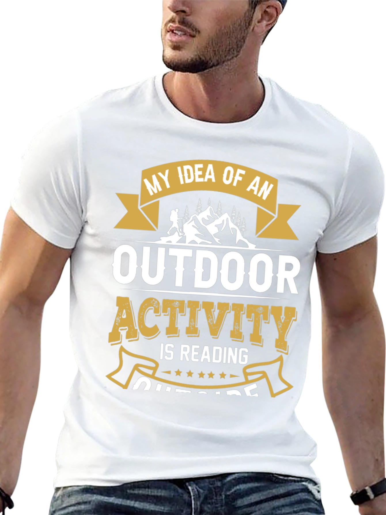 Outdoor Activity Reading T-Shirt