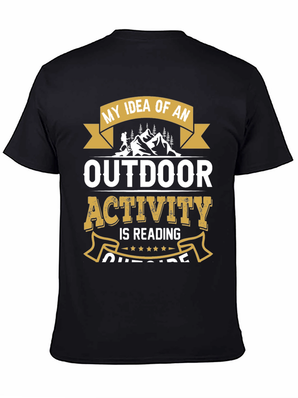 Outdoor Activity Reading T-Shirt