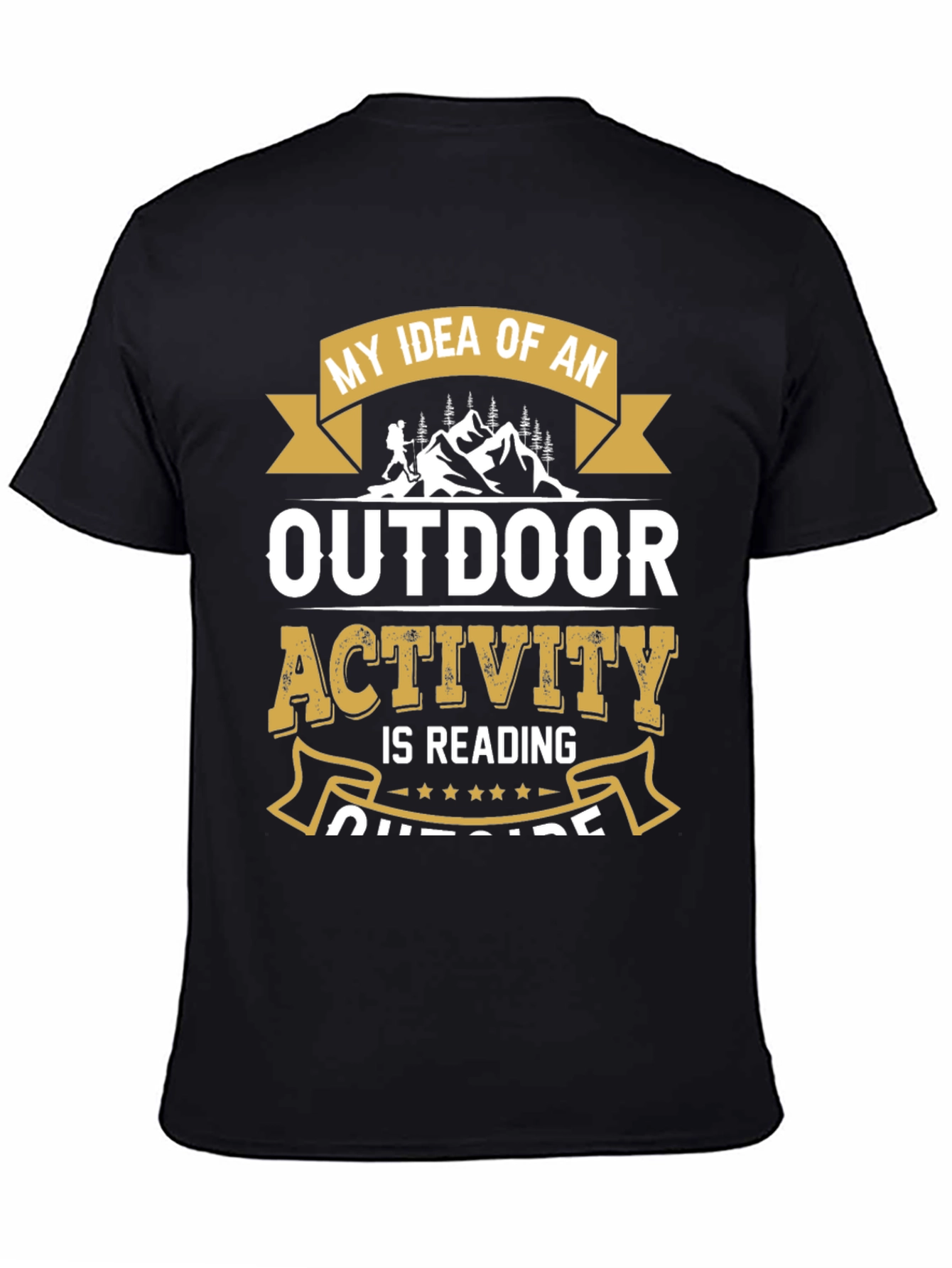 Outdoor Activity Reading T-Shirt