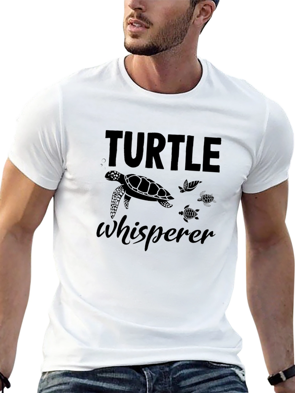 Turtle Whisperer Graphic T-Shirt - Soft Cotton Tee
